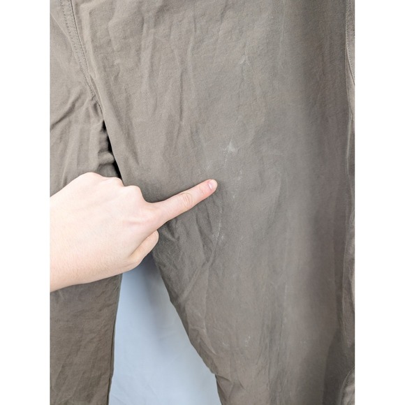 Columbia Womens Lightweight Drawstring Pants Tan Brown L Hiking Camping Outdoor - Picture 7 of 10